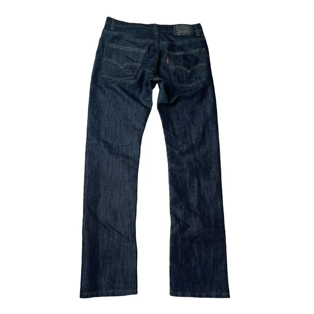 Levi's 511 Slim Fit Dark‎ Wash Blue Jeans Boys Size 28X28 16 Reg